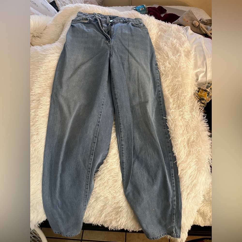 NASTYGAL baggy high waisted jeans